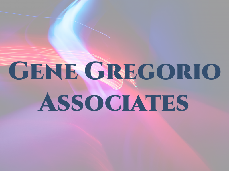 Gene Gregorio & Associates