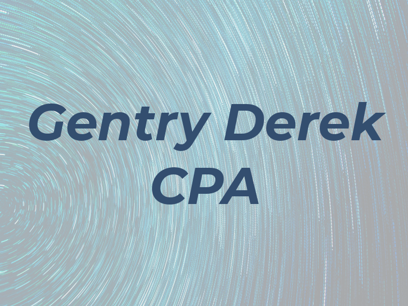 Gentry Derek CPA
