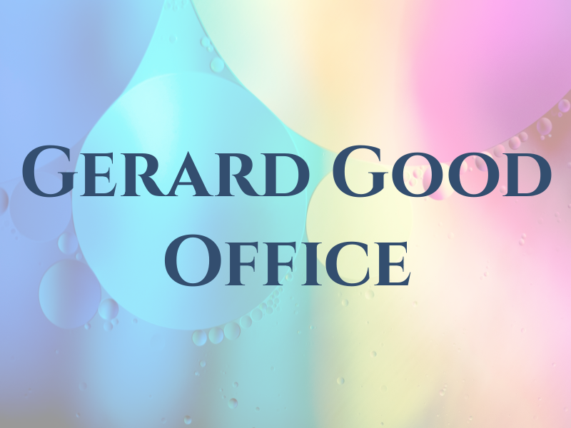Gerard J Good Law Office