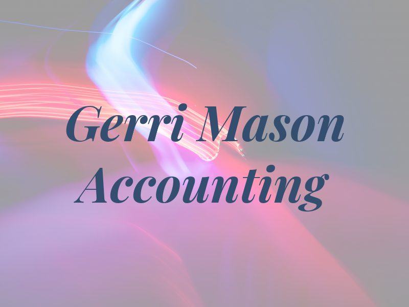 Gerri Mason Accounting