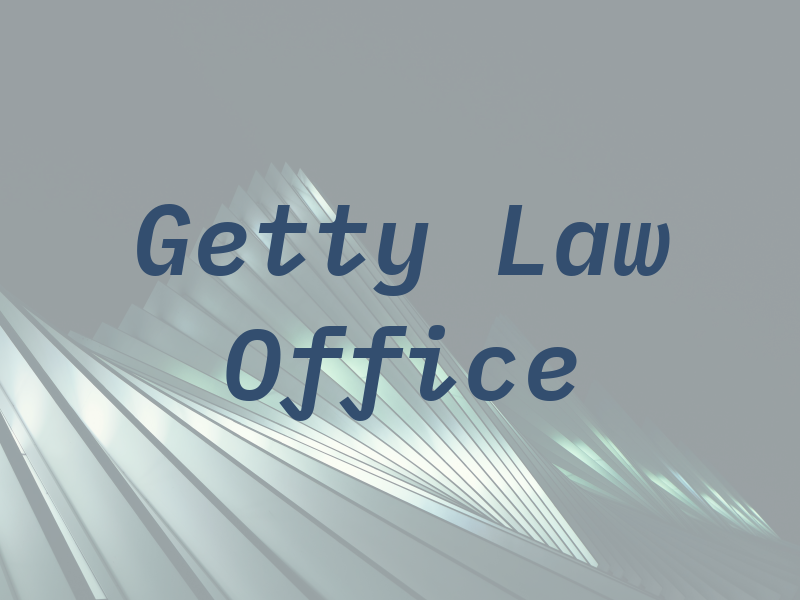 Getty Law Office