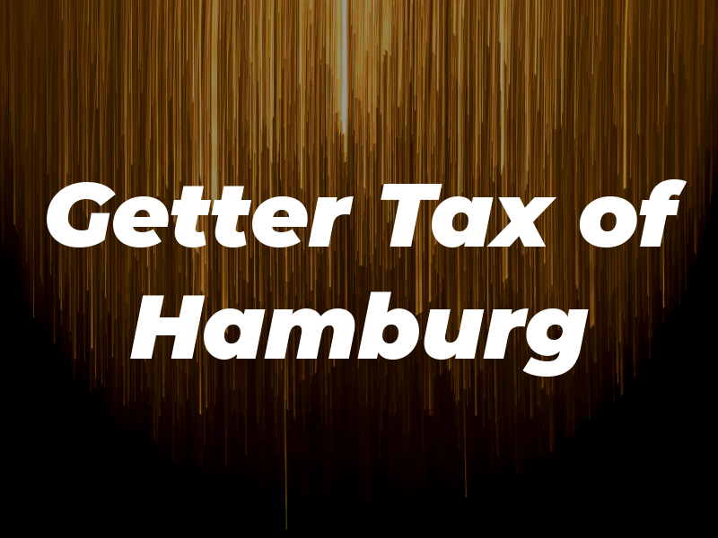 Getter Tax of Hamburg