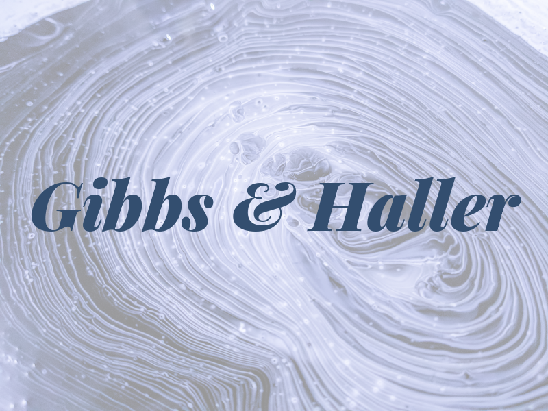 Gibbs & Haller