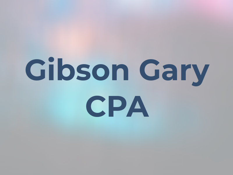 Gibson Gary CPA