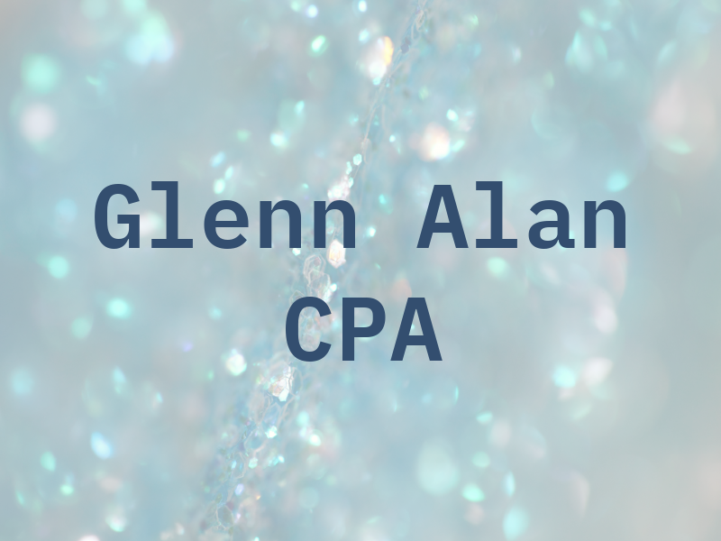 Glenn Alan CPA
