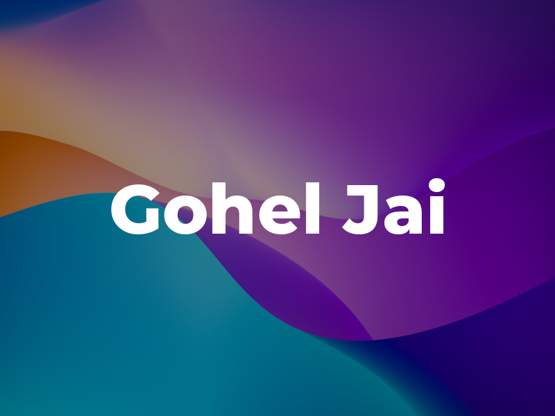 Gohel Jai