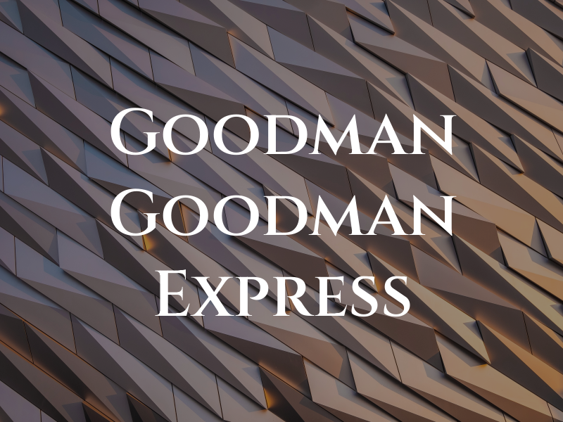 Goodman & Goodman Express Tax