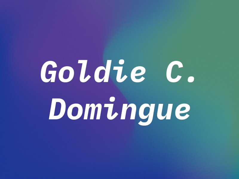 Goldie C. Domingue