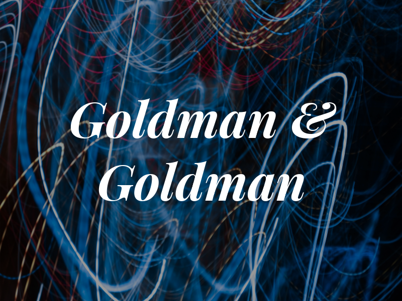 Goldman & Goldman