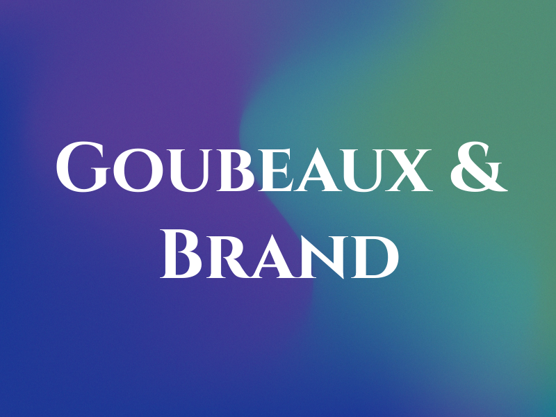 Goubeaux & Brand