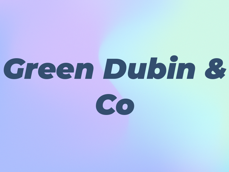 Green Dubin & Co