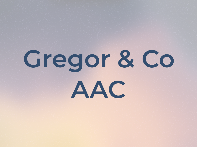 Gregor & Co AAC