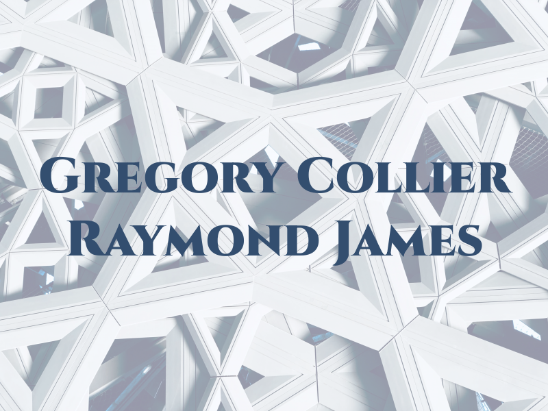 Gregory Collier - Raymond James