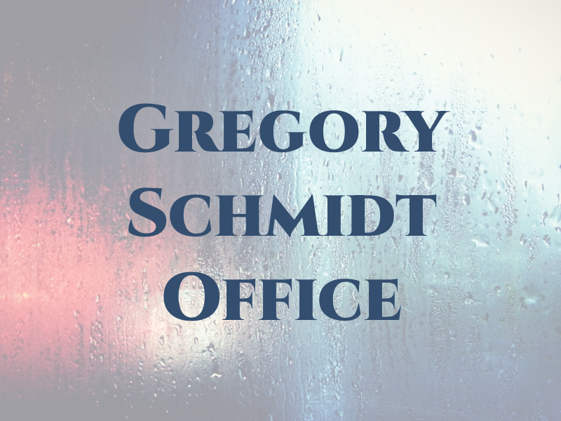 Gregory J Schmidt Law Office Pa