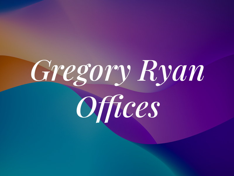 Gregory L Ryan Law Offices