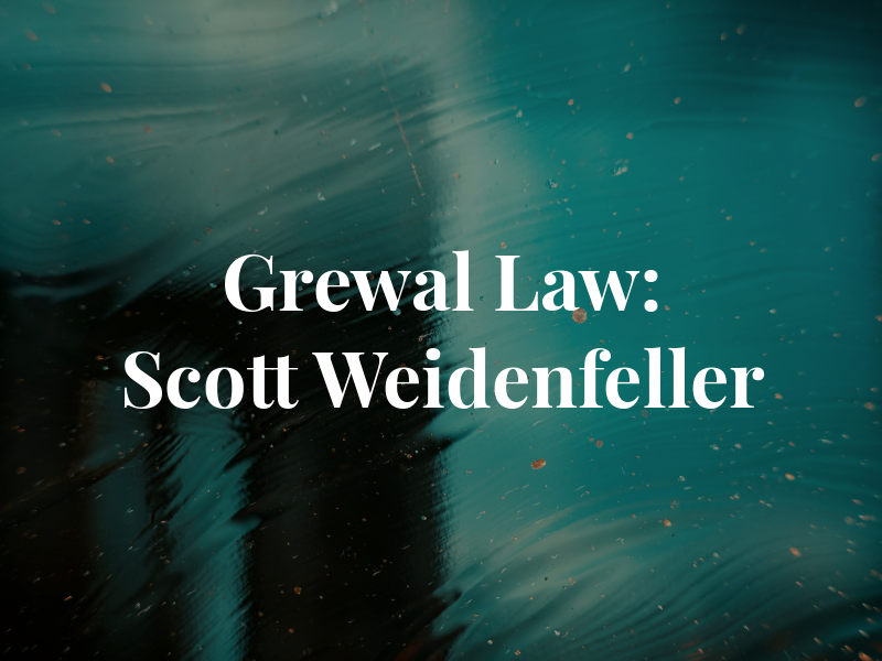 Grewal Law: Scott Weidenfeller