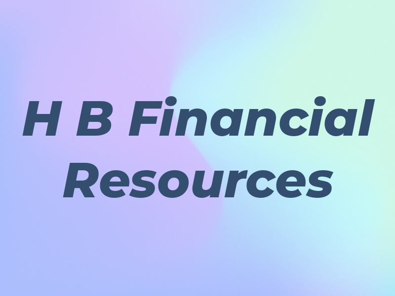 H B Financial Resources
