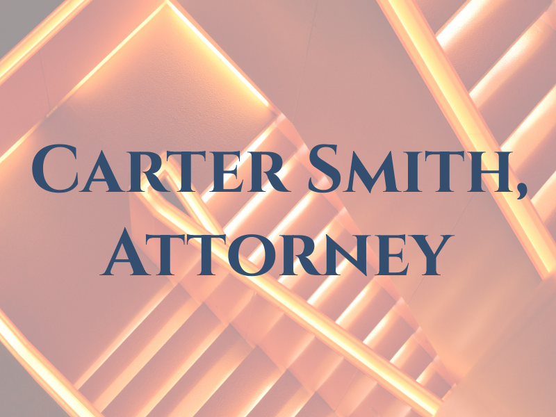 H. Carter Smith, Attorney at Law
