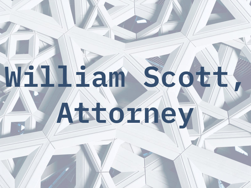 H. William Scott, III Attorney at Law
