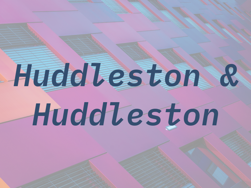 Huddleston & Huddleston