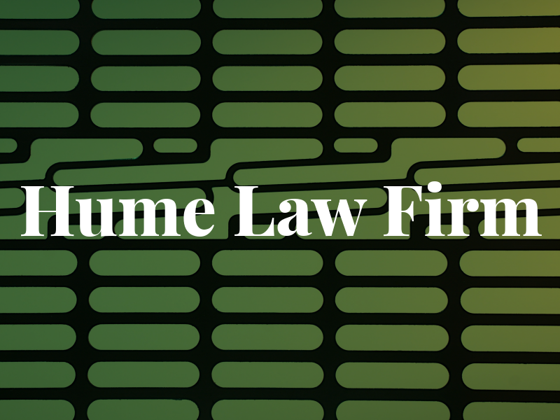 Hume Law Firm
