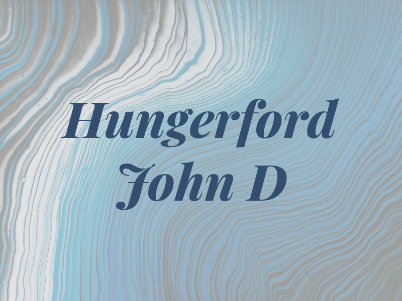 Hungerford John D