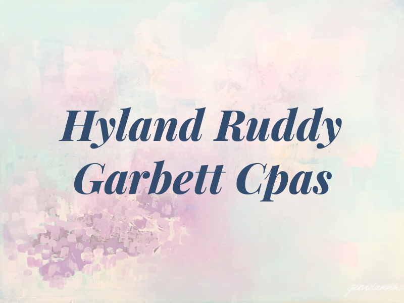 Hyland Ruddy & Garbett Cpas