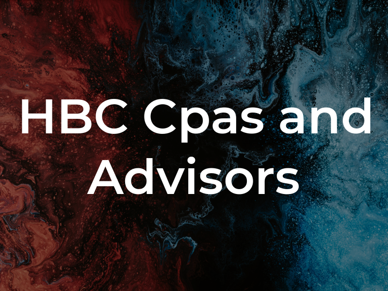 HBC Cpas and Advisors