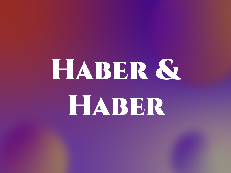 Haber & Haber