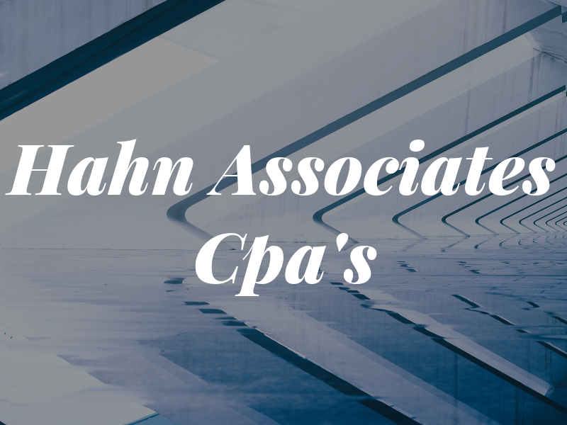 Hahn & Associates Cpa's