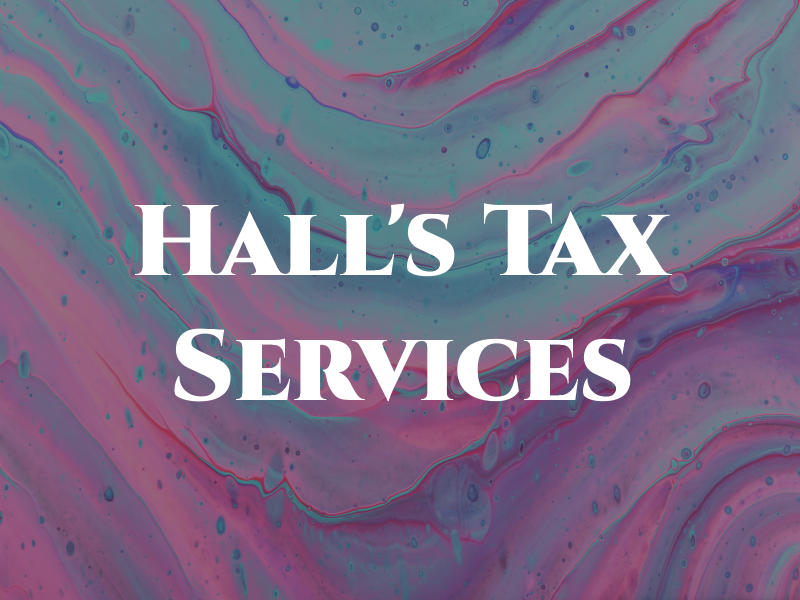 Hall's Tax Services