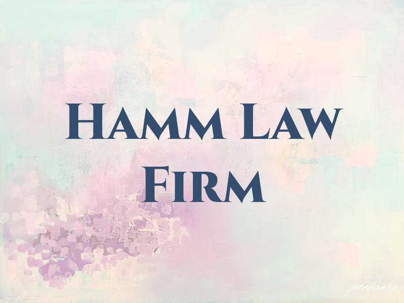 Hamm Law Firm