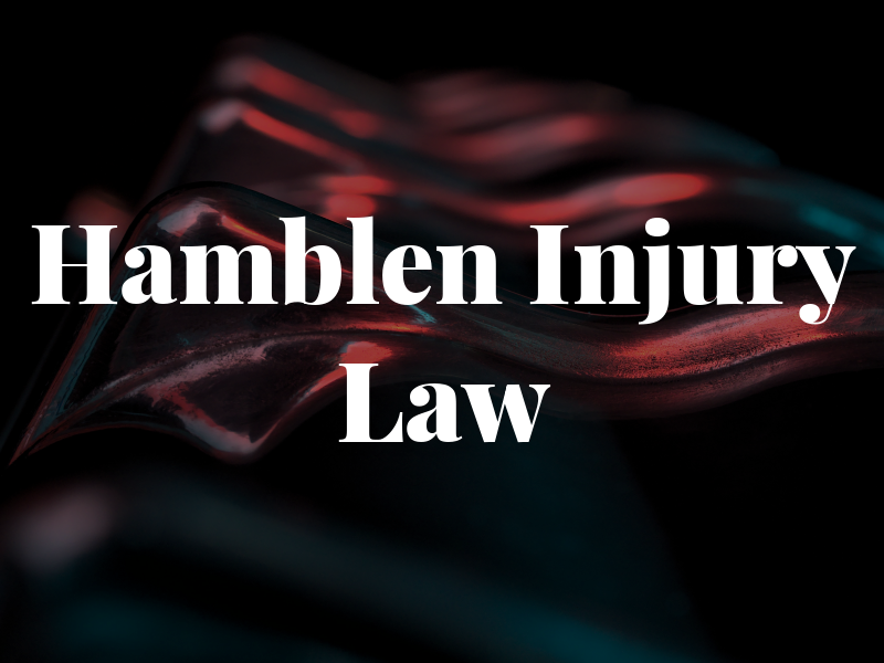 Hamblen Injury Law