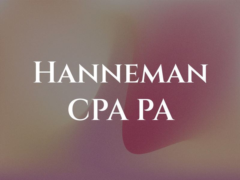 Hanneman CPA PA