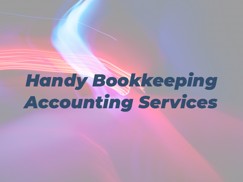 Handy Bookkeeping and Accounting Services