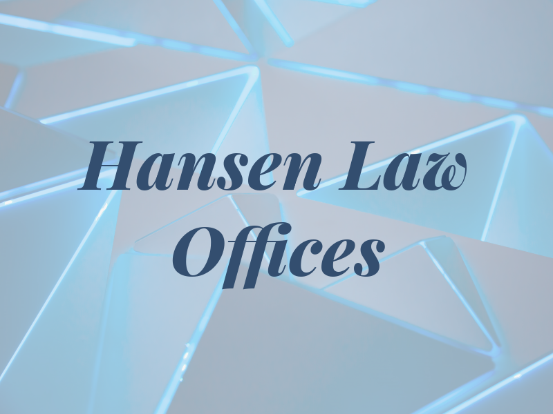 Hansen Law Offices