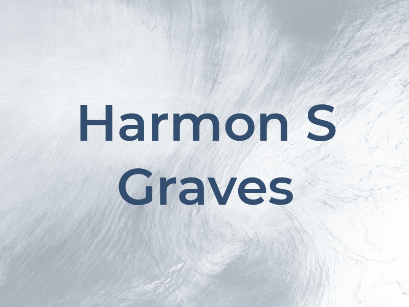 Harmon S Graves