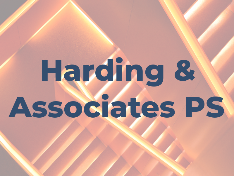 Harding & Associates PS