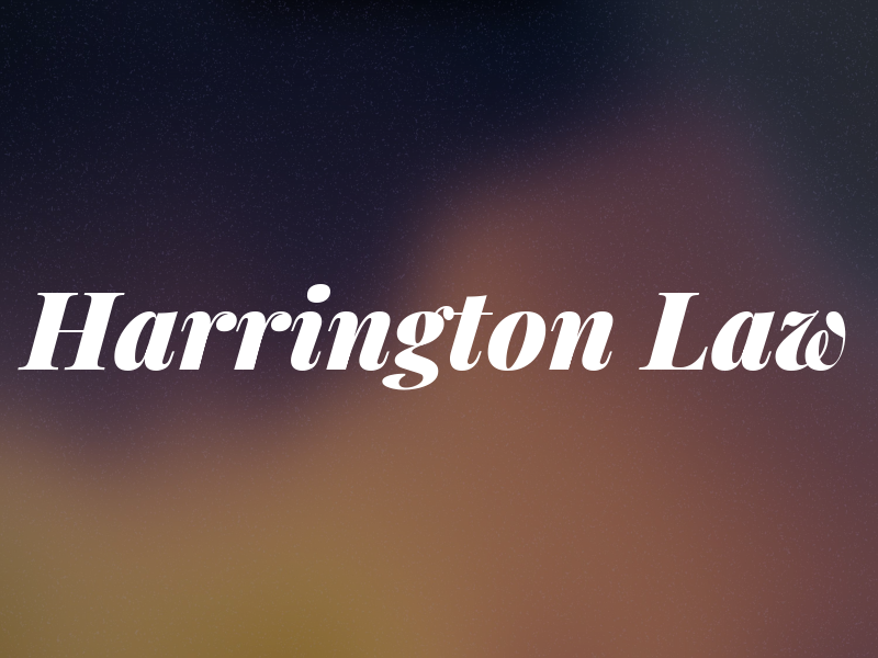 Harrington Law