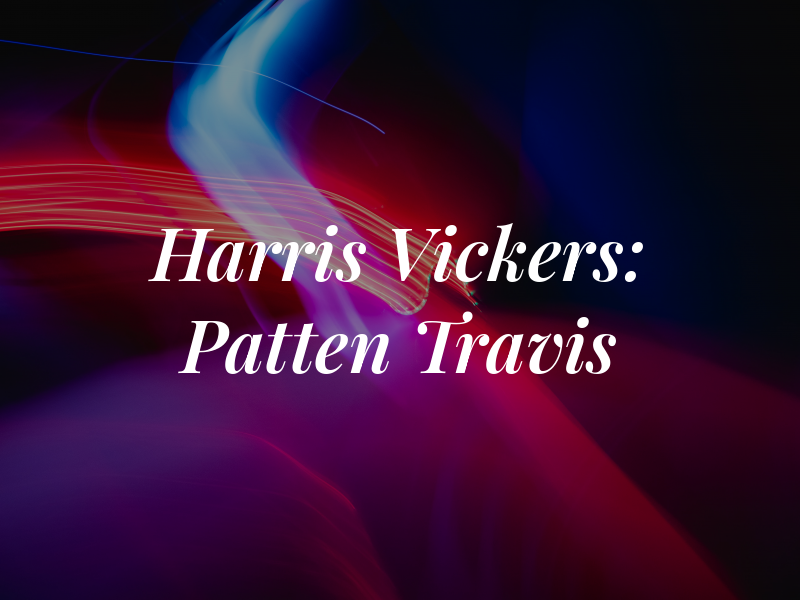 Harris & Vickers: Patten Travis CPA