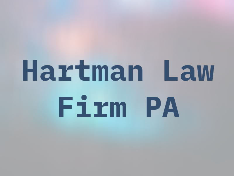 Hartman Law Firm PA