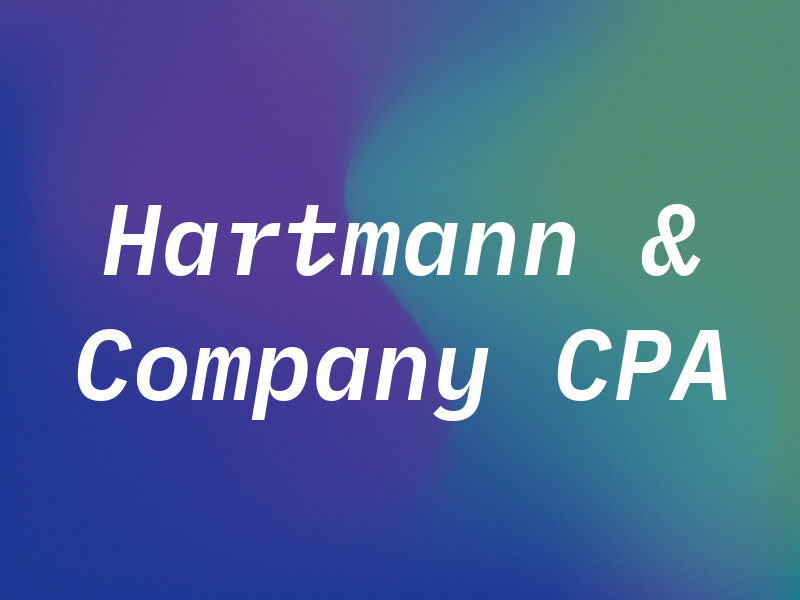 Hartmann & Company CPA