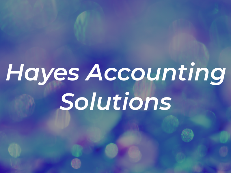 Hayes Accounting Solutions