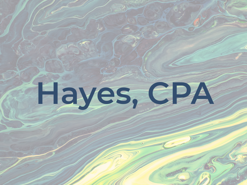 Hayes, CPA