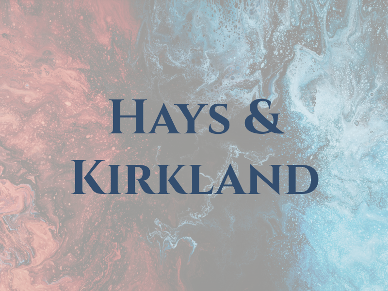 Hays & Kirkland