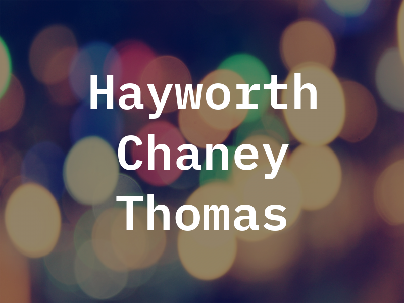 Hayworth Chaney & Thomas PA