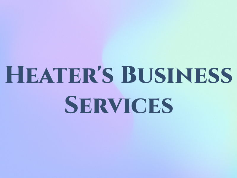 Heater's Tax and Business Services
