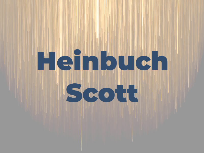 Heinbuch Scott