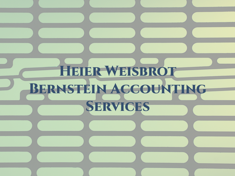 Heier Weisbrot & Bernstein Accounting Services