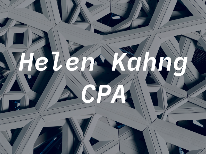 Helen Kahng CPA